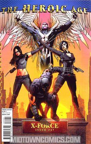 X-Force Vol 3 #27 Incentive Clay Mann Heroic Age Variant Cover (X-Men Second Coming Part 9)