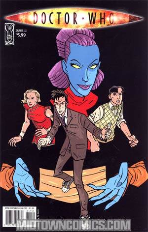 Doctor Who Vol 3 #11 Cover A Regular Paul Grist Cover