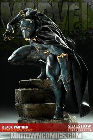 black panther statue sideshow