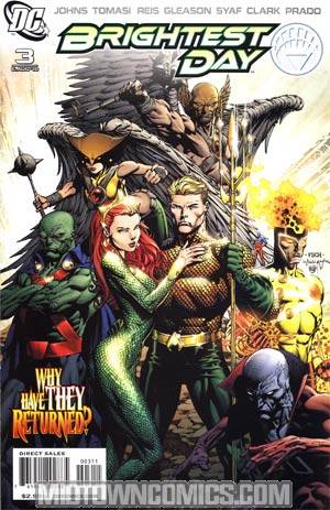 Brightest Day #3 Regular David Finch Cover