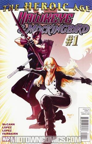 Hawkeye & Mockingbird #1 1st Ptg Regular Paul Renaud Cover (Heroic Age Tie-In)