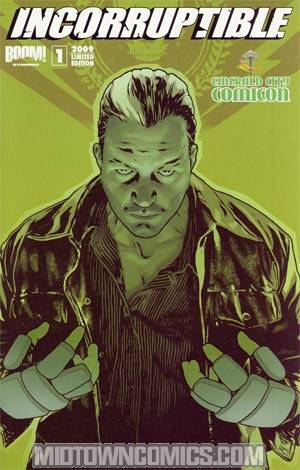 Incorruptible #1 Cover D Emerald City Comicon Green Variant Cover