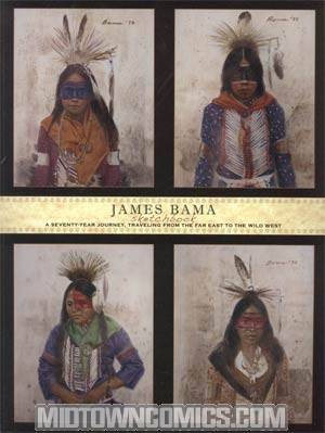 James Bama Sketchbook A Seventy-Year Journey SC