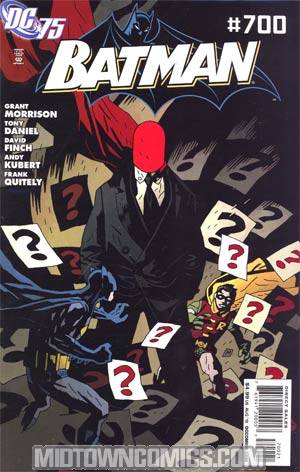 Batman #700 Cover C Incentive DC 75th Anniversary By Mike Mignola Cover