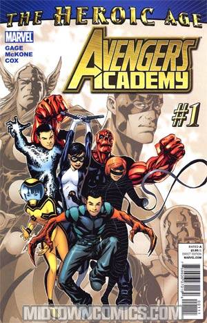 Avengers Academy #1 1st Ptg Regular Mike McKone Cover (Heroic Age Tie-In)