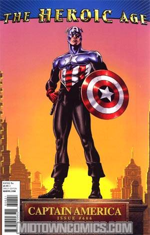 Captain America Vol 5 #606 Cover B Incentive Butch Guice Heroic Age Variant Cover (Heroic Age Tie-In)