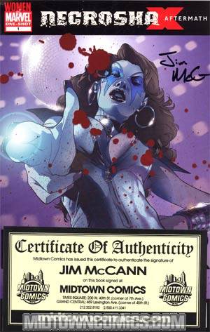 Dazzler (One Shot) #1 Cover B Signed By Jim McCann