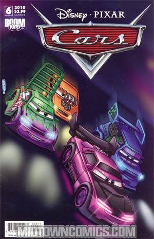 Disney Pixars Cars #6 Cover B