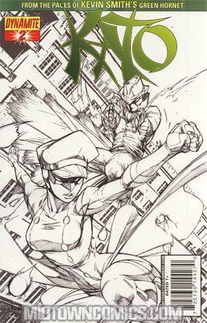 Kevin Smiths Kato #2 Cover D Incentive Ale Garza Black & White & Green Cover