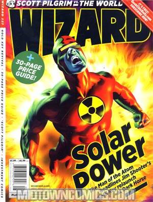 Wizard Comics Magazine #227 Doctor Solar Man Of The Atom Cvr