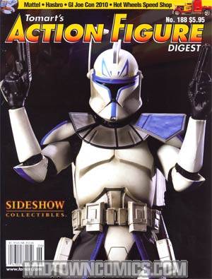 Tomarts Action Figure Digest #189 (cover misprint says #188)
