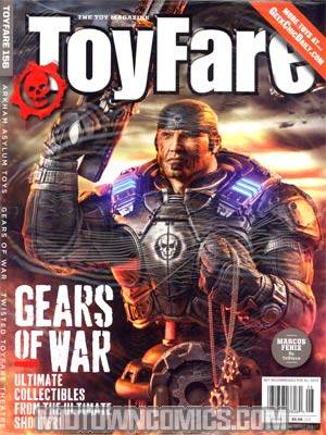 Toyfare #156 Triforce Gears Of War Cvr