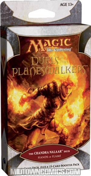 Magic The Gathering Duels Of The Planeswalkers Theme Deck - Chandra Nalaar Hands Of Flame