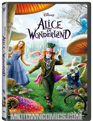 Tim Burtons Alice In Wonderland DVD