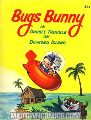 Big Little Book Bugs Bunny In Double Trouble On Diamond Island HC
