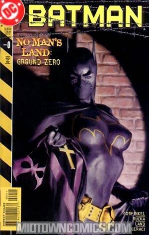 Batman No Mans Land #0 Ground Zero on cover