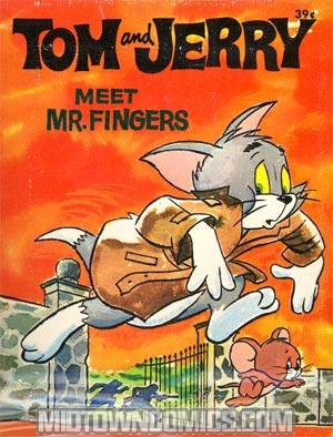 Big Little Book Tom And Jerry Meet Mr Fingers HC