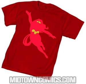 Wonder Woman Silhouette T-Shirt Large