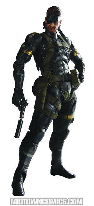 Metal Gear Solid Peace Walker Play Arts Kai Snake Sneaking Suit Version Action Figure