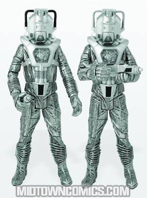 Doctor Who Silver Nemesis Cyberman 2-Pack Action Figure