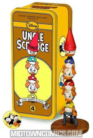 Uncle Scrooge Comics Character Series 2 #4 Huey Dewey And Louie Mini Statue