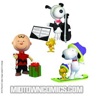 Peanuts Christmas 2010 Deluxe Poseable Action Figure - Dancing Snoopy