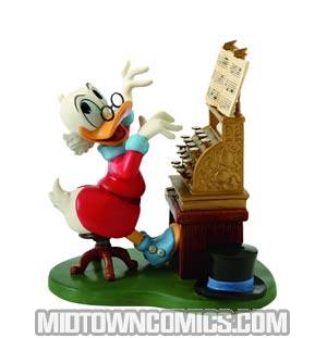 Walt Disney Classics Collection Scrooge McDuck Cash Register Concerto Statue