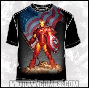 Iron Man Lone Ranger T-Shirt Large