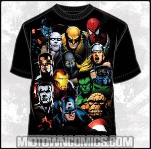 Marvel Team-Ups Crunch Time T-Shirt Large