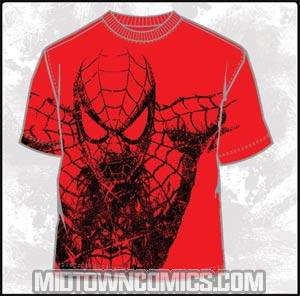 Spider-Man Spidey Of Spideys Youth Red T-Shirt Large