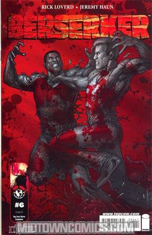 Berserker #6 Cover C Dale Keown Rage Edition