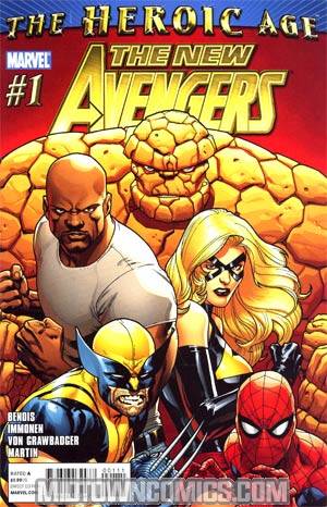 New Avengers Vol 2 #1 1st Ptg Regular Stuart Immonen Cover (Heroic Age Tie-In)