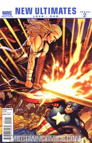 Ultimate Comics New Ultimates #2 Cover B 2nd Ptg Frank Cho Variant Cover