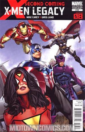 X-Men Legacy #236 Cover D 2nd Ptg Greg Land Variant Cover (X-Men Second Coming Part 8)