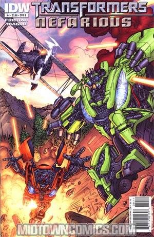 Transformers Nefarious #4 Cover B