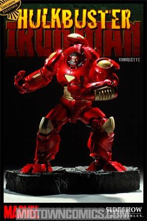 Hulkbuster Iron Man Comiquette Sideshow Exclusive Version