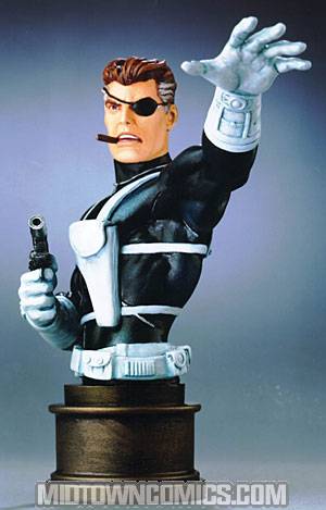 Nick Fury SHIELD Mini-Bust By Bowen
