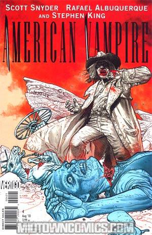 American Vampire #4 Cover B Incentive JH Williams III Variant Cover 
