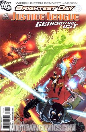 Justice League Generation Lost #4 Cover B Incentive Kevin Maguire Variant Cover (Brightest Day Tie-In)