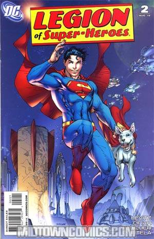 Legion Of Super-Heroes Vol 6 #2 Incentive Jim Lee Variant Cover