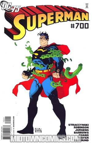 Superman Vol 3 #700 Cover B Incentive DC 75th Anniversary By Eduardo Risso Variant Cover