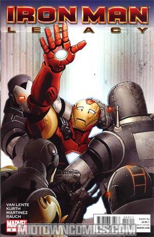 Iron Man Legacy #3 Regular Salvador Larroca Cover