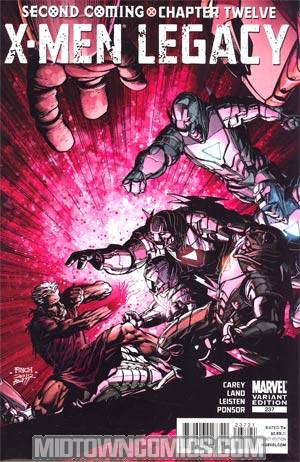 X-Men Legacy #237 Cover B Incentive David Finch Variant Cover (X-Men Second Coming Part 12)