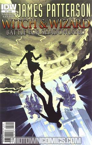 James Pattersons Witch & Wizard #2 Battle For Shadowland Regular Fabio Moon Cover
