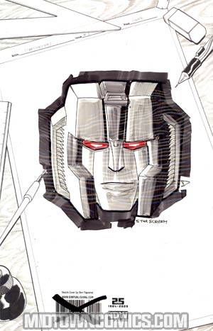 Transformers Vol 2 #1 Cover G New Dimension Comics Exclusive Sketch Cover