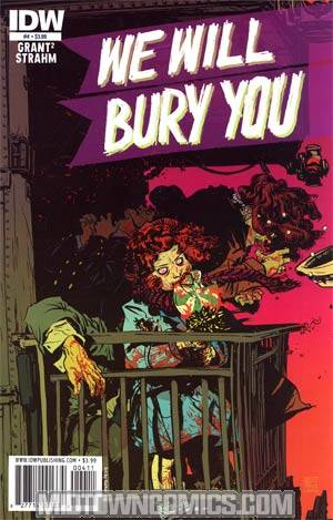 We Will Bury You #4 Regular Nathan Fox Cover