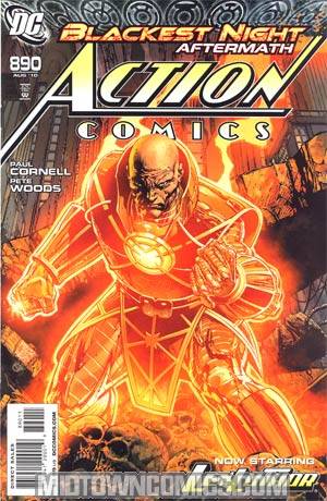 Action Comics #890 Cover A 1st Ptg Regular David Finch Cover (Blackest Night Aftermath)