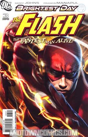 Flash Vol 3 #3 Cover B Incentive Greg Horn Variant Cover (Brightest Day Tie-In)