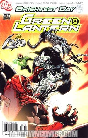 Green Lantern Vol 4 #55 Cover A Regular Doug Mahnke Cover (Brightest Day Tie-In)