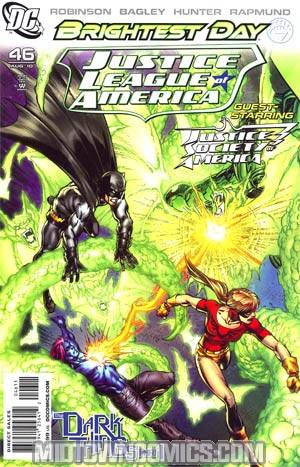 Justice League Of America Vol 2 #46 Regular Mark Bagley Cover (Brightest Day Tie-In)(Dark Things Part 1)